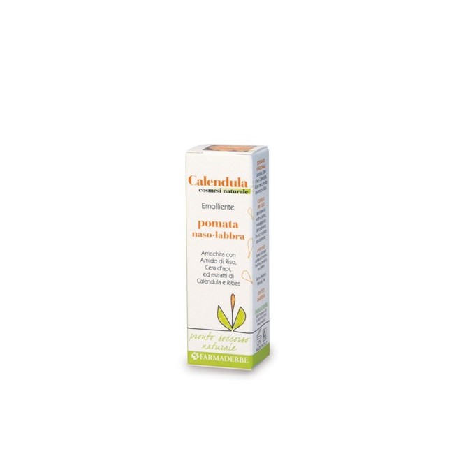 Farmaderbe Calendula Pomata Naso Labbra Emolliente 10ml