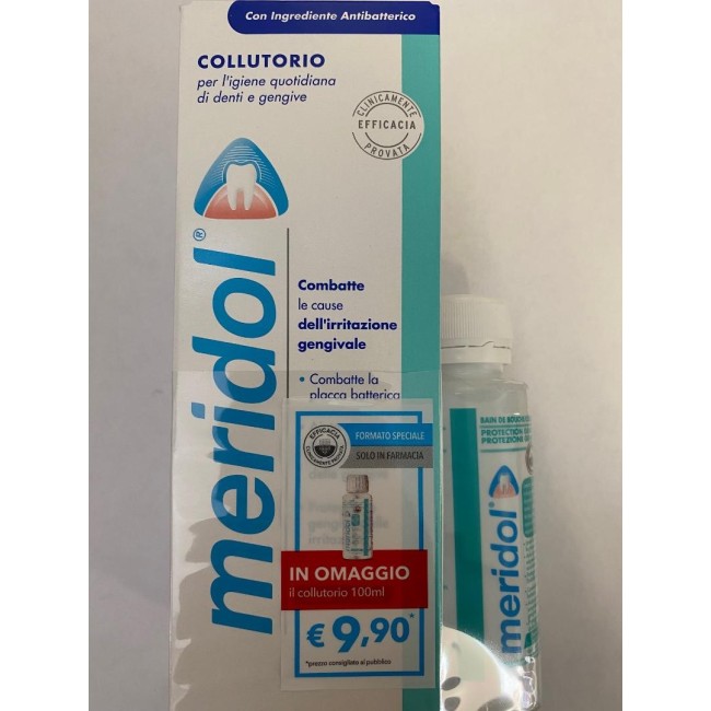 Meridol collutorio per gengive irritate promo 400 ml + 100 ml Meridol collutorio per gengive irritate promo 400 ml + 100 ml