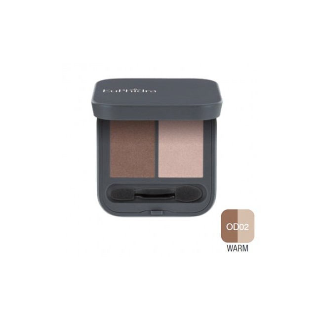 uphidra ombretto duo colore 2 warm trousse