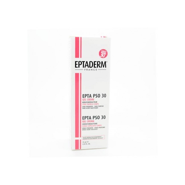 Eptaderm Epta Pso 30 Gel crema per corpo e capelli 75 ml