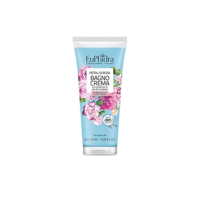 Euphidra Bagno Crema Petali Di Rosa 200ml Euphidra Bagno Crema Petali Di Rosa 200ml