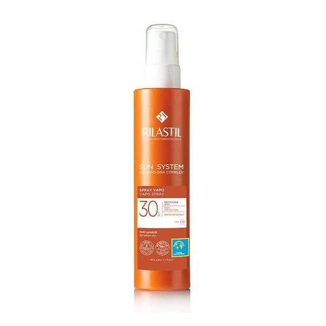 Rilastil Sun System Spray protezione solare Spf 30+ 200 Ml Rilastil Sun System Spray protezione solare Spf 30+ 200 Ml
