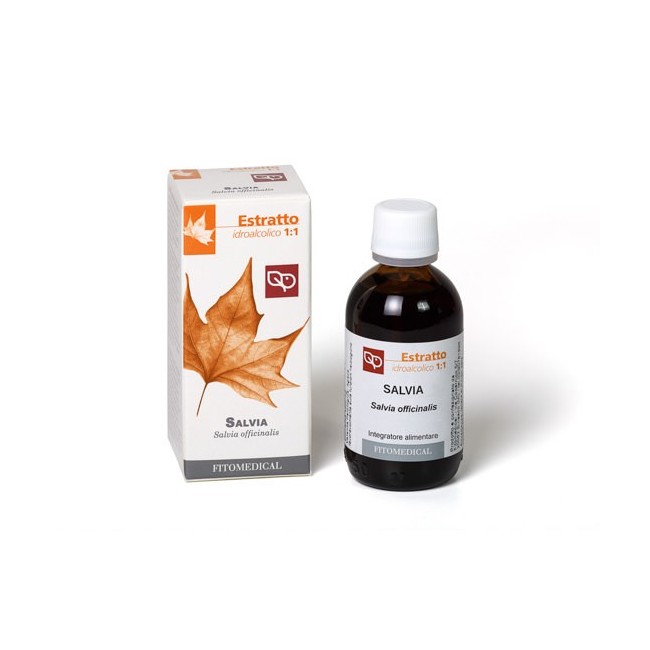 Fitomedical Salvia Estratto Idroalcolico 1:1 50 Ml Fitomedical Salvia Estratto Idroalcolico 1:1 50 Ml