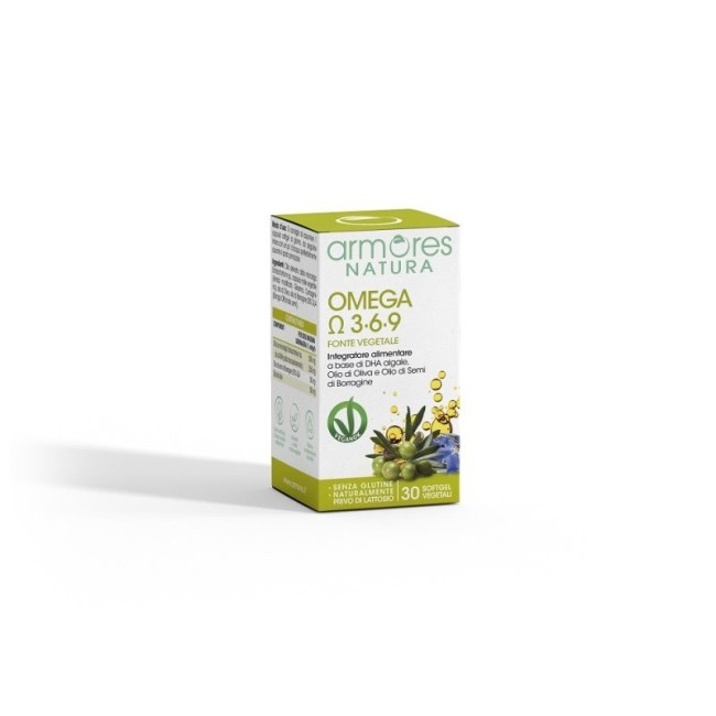 Syrio Armores Omega 3-6-9 Integratore 30 Softgel Syrio Armores Omega 3-6-9 Integratore 30 Softgel
