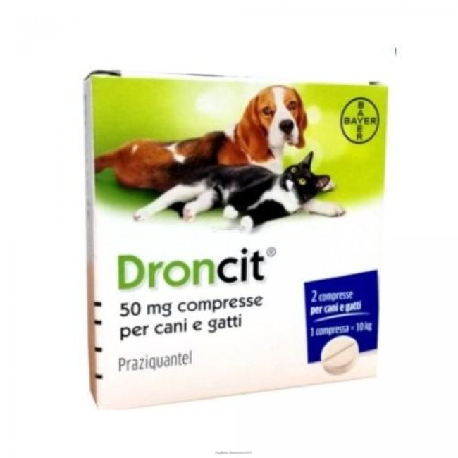 Droncit 2 Compresse Antielmintico Droncit 2 Compresse Antielmintico