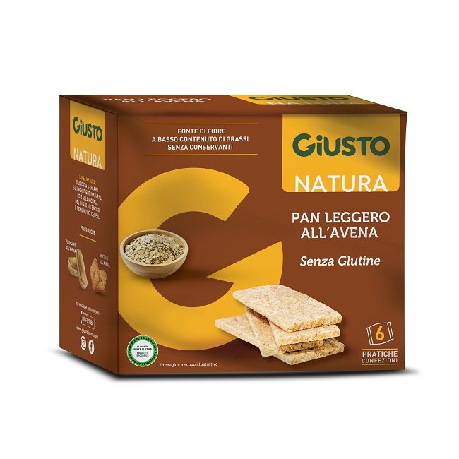 Farmafood Giusto Senza Glutine Panleggero All'avena 6 X 25 G Farmafood Giusto Senza Glutine Panleggero All'avena 6 X 25 G