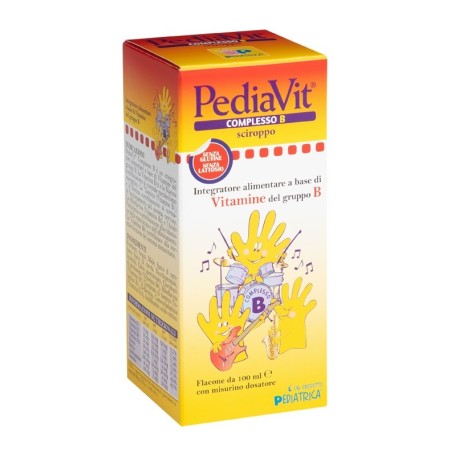 Pediatrica Pediavit Complesso B Sciroppo 100 Ml Pediatrica Pediavit Complesso B Sciroppo 100 Ml