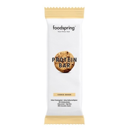 Foodspring Gmbh Protein Bar Cookie Dough barretta proteica 60 G Foodspring Gmbh Protein Bar Cookie Dough barretta proteica 60 G