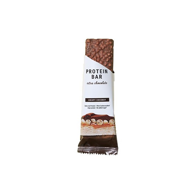 Foodspring Gmbh Protein Bar Extra Chocolate Cocco Croccante 65 G Foodspring Gmbh Protein Bar Extra Chocolate Cocco Croccante 65 G