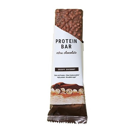 Foodspring Gmbh Protein Bar Extra Chocolate Cocco Croccante 65 G Foodspring Gmbh Protein Bar Extra Chocolate Cocco Croccante 65 G