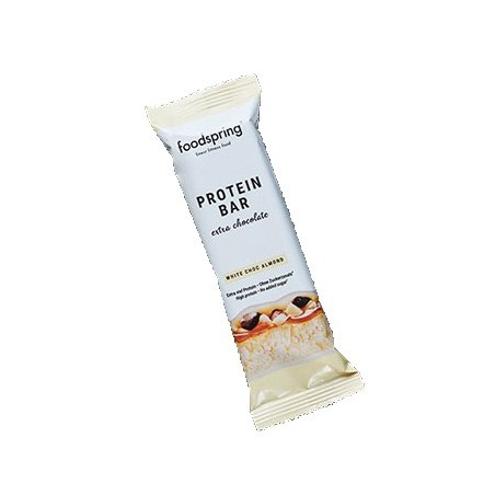 Foodspring Gmbh Protein Bar Extra Cioccolato Bianco Mandorle 65 G Foodspring Gmbh Protein Bar Extra Cioccolato Bianco Mandorle 65 G