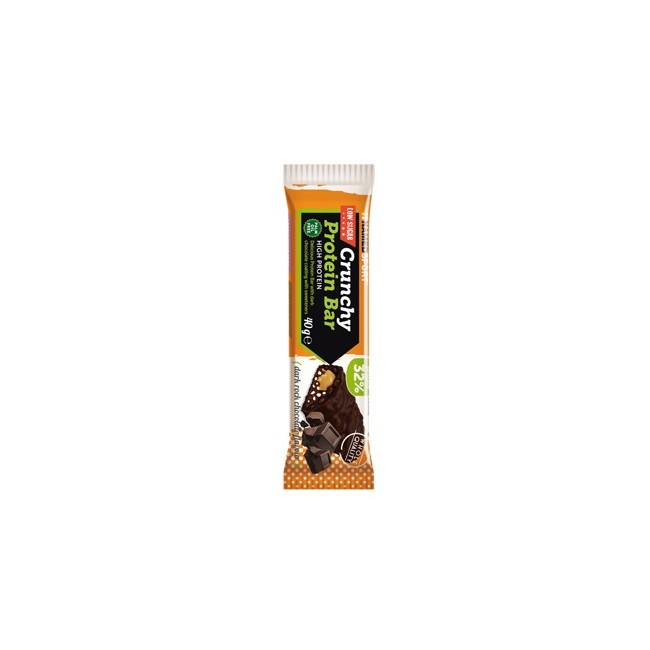 Namedsport Crunchy Proteinbar Dark Rock Chocolate Barretta 40 G