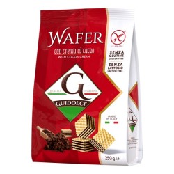 Guidolce Wafer Gusto Cacao senza glutine 250 G