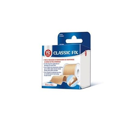 Pikdare Cerotto In Rocchetto Pic Classic Fix Tela 5x914 Cm 1 Pezzo Pikdare Cerotto In Rocchetto Pic Classic Fix Tela 5x914 Cm 1 Pezzo