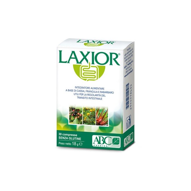 A. B. C. Trading Laxior 30 Compresse rimedio lassativo A. B. C. Trading Laxior 30 Compresse rimedio lassativo