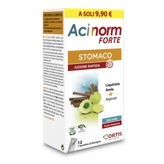Ortis Laboratoires Pgmbh Acinorm Forte 12 Bustine