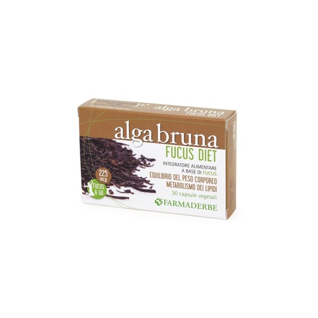 Farmaderbe Alga Bruna integratore 2 Blister Da 15 Compresse Farmaderbe Alga Bruna integratore 2 Blister Da 15 Compresse