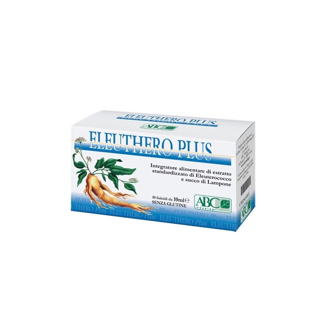 A. B. C. Trading Eleuthero Plus integratore 10 Fiale 10 Ml