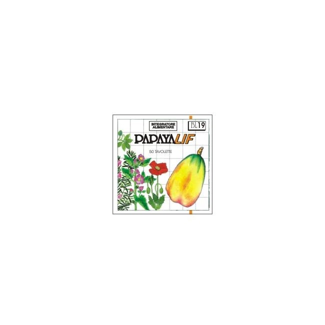 Papaya Lif 50 Tavolette Papaya Lif 50 Tavolette