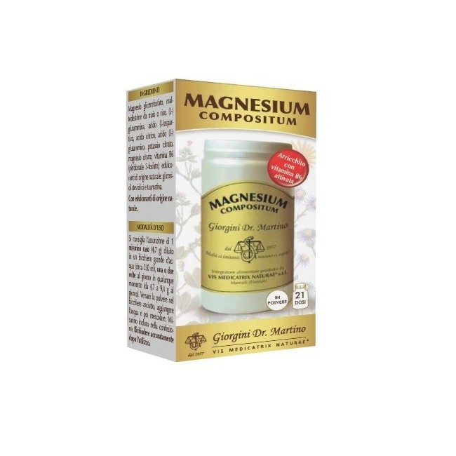 Dr. Giorgini Ser-vis Magnesium Compositum Polvere 100 G Dr. Giorgini Ser-vis Magnesium Compositum Polvere 100 G