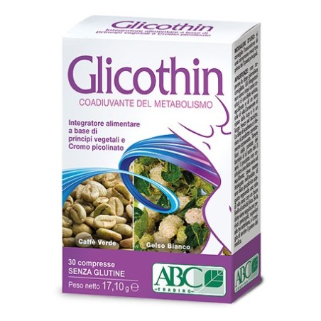 A. B. C. Trading Glicothin 30 Compresse Blister 17,10 G A. B. C. Trading Glicothin 30 Compresse Blister 17,10 G