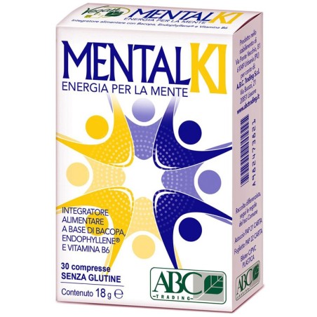 A. B. C. Trading Mentalki integratore 30 Compresse A. B. C. Trading Mentalki integratore 30 Compresse