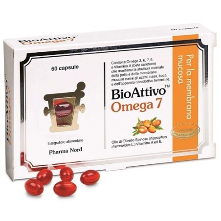 Pharma Nord Bioattivo Omega 7 integratore 60 Capsule