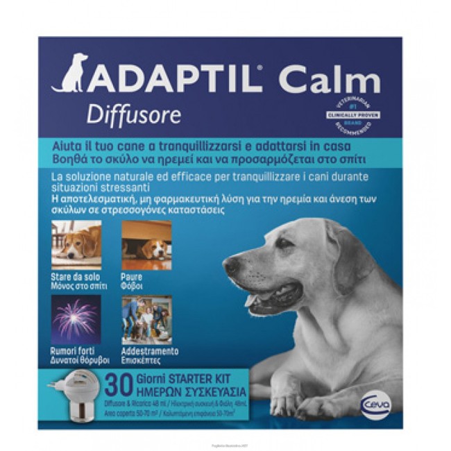 Adaptil Diffusore + Ricarica 24ml 1mese Adaptil Diffusore + Ricarica 24ml 1mese