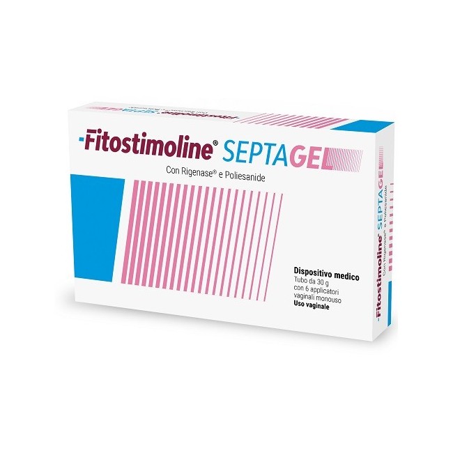 Fitostimoline septagel gel vaginale  30 g con 6 applicatori monouso Fitostimoline septagel gel vaginale  30 g con 6 applicatori monouso