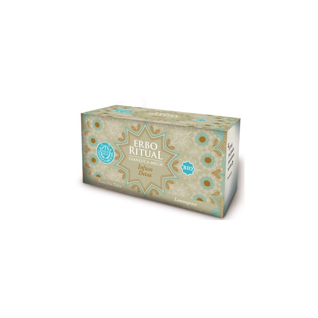 Gianluca Mech Erbo Ritual Infuso Detox Bio 20 Filtri Gianluca Mech Erbo Ritual Infuso Detox Bio 20 Filtri