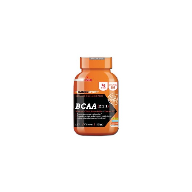 Namedsport Bcaa 100 compresse integratore di aminoacidi ramificati