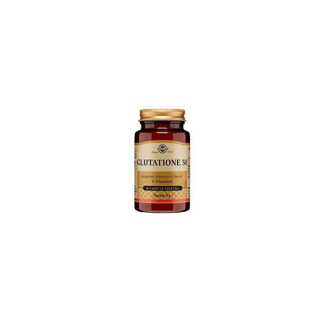 Solgar Glutatione 50 30 Capsule Solgar Glutatione 50 30 Capsule