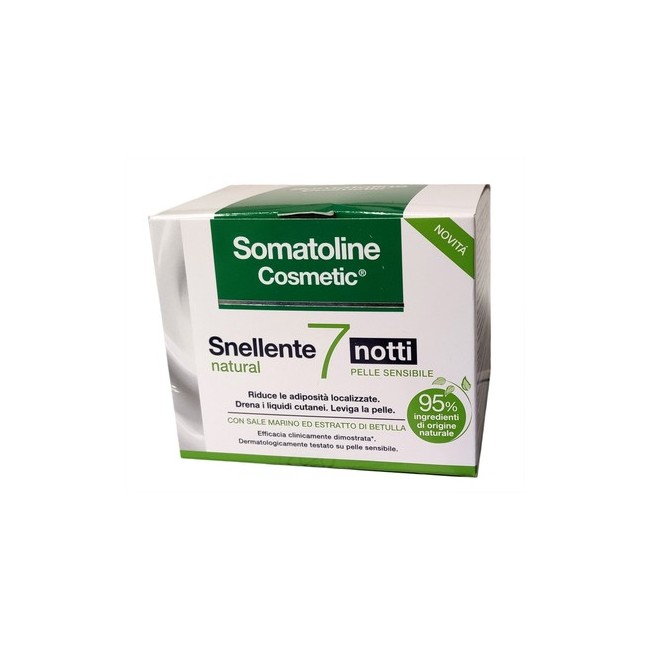 Somatoline Cosmetics Snellente 7 notti natural per la cellulite 250 ml