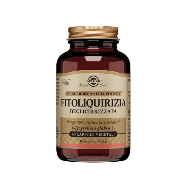 Solgar Fitoliquirizia 60 Capsule 6 Pezzi Solgar Fitoliquirizia 60 Capsule 6 Pezzi
