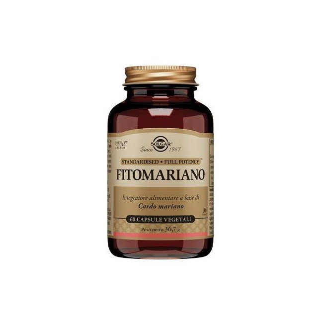 Solgar Fitomariano 60 Capsule 6 Pezzi