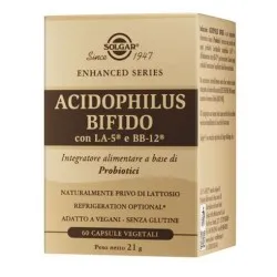 Solgar Acidophilus Bifido 60 Capsule 6 Pezzi