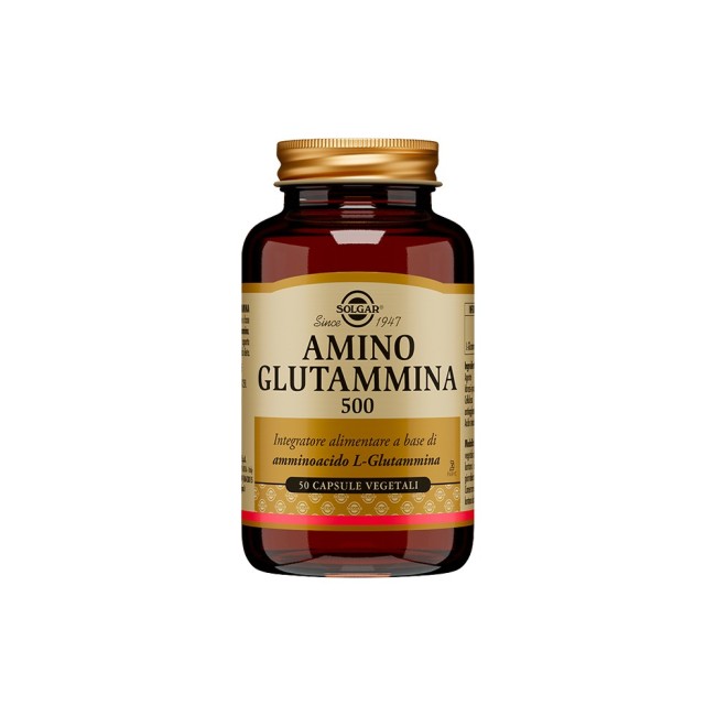 Solgar Amino Glutammina 500 50 Capsule Vegetali Solgar Amino Glutammina 500 50 Capsule Vegetali