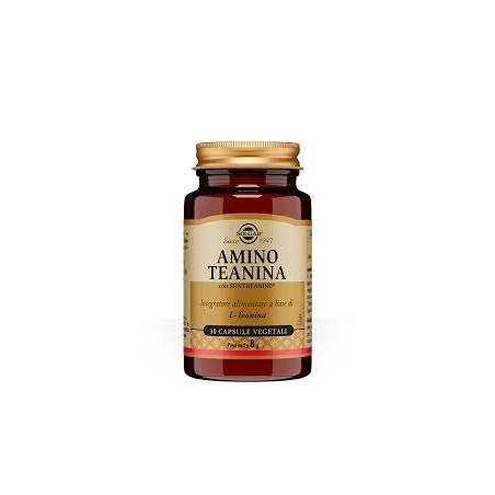 Solgar Amino Teanina 30 Capsule Vegetali