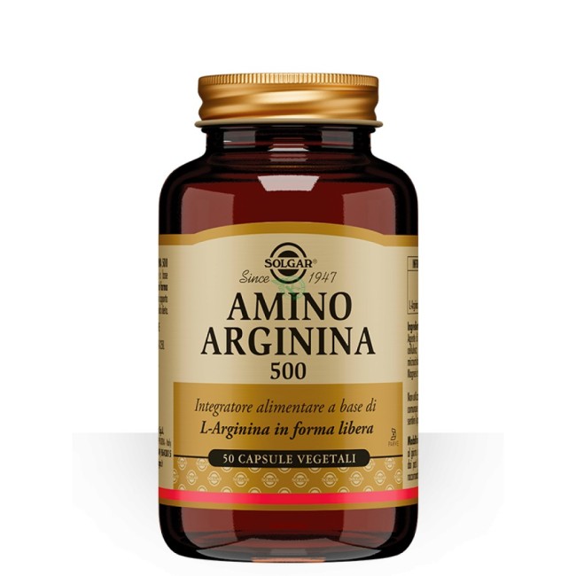 Solgar Amino Arginina 500 50 Cps Veg 6 Pezzi Solgar Amino Arginina 500 50 Cps Veg 6 Pezzi