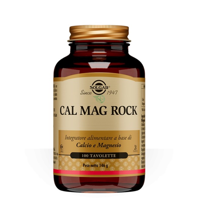 Solgar Cal Mag Rock 100 Tavolette Solgar Cal Mag Rock 100 Tavolette