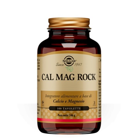 Solgar Cal Mag Rock 100 Tavolette Solgar Cal Mag Rock 100 Tavolette