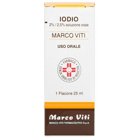 Marco Viti Iodio Soluzione Orale 25ml