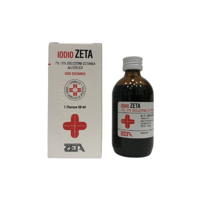 Zeta Iodio Soluzione Alcolica Cutanea 50ml
