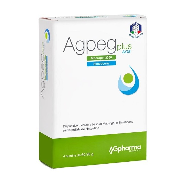 Agpeg Plus Macrogol 3350 4 Bustine 60 G 6 Pezzi