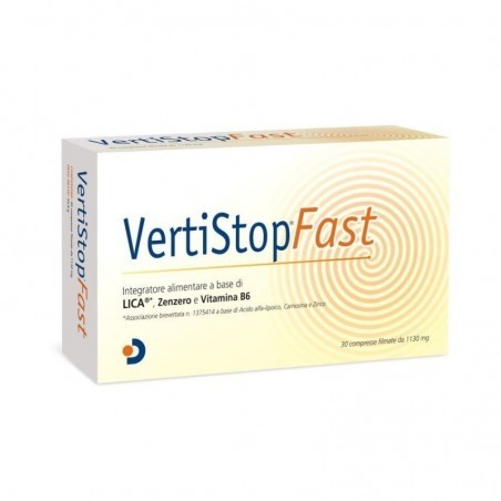 Vertistop fast 30 compresse Integratore Alimentare Vertistop fast 30 compresse Integratore Alimentare