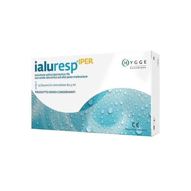 Ialuresp Iper 15 flaconcini Soluzione Ipertonica