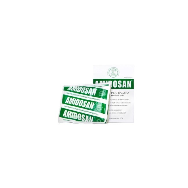 Amidosan polvere detergente lenitiva emolliente rinfrescante 7 buste
