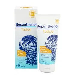 Bayer Bepanthenol Tattoo Crema Solare Protettiva Spf50+ 50 Ml