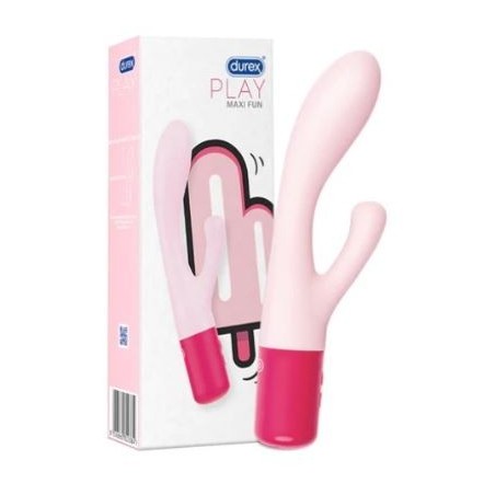 Durex Maxi Fun Dual Head Pink vibratore 1 pezzo Durex Maxi Fun Dual Head Pink vibratore 1 pezzo