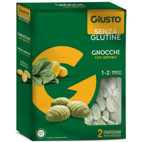 Farmafood Giusto Senza Glutine Gnocchi Spinaci 500 G Farmafood Giusto Senza Glutine Gnocchi Spinaci 500 G